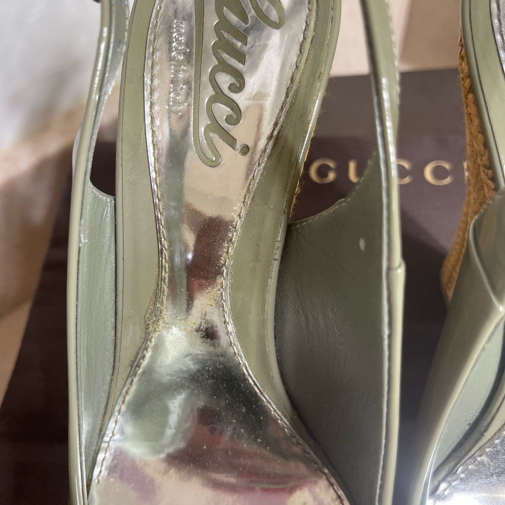 Gucci wedge sandals - Picture 2 of 9